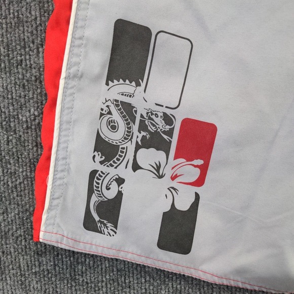 Coors Light Men's Board Shorts Trunks Gray Size Small Drawstrings - Picture 5 of 12